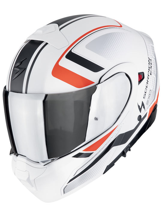 Scorpion Exo-930 Evo Ardens Matt White-Black-Re...