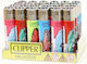 Clipper Großes Feuerzeug 24 Stück (Verschiedene Designs oder Farben)
