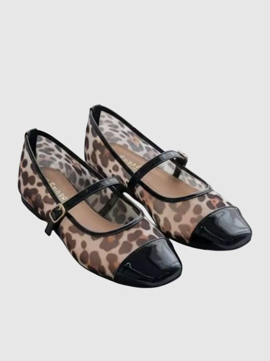 Women's Ballerina Shoes Animal Print
