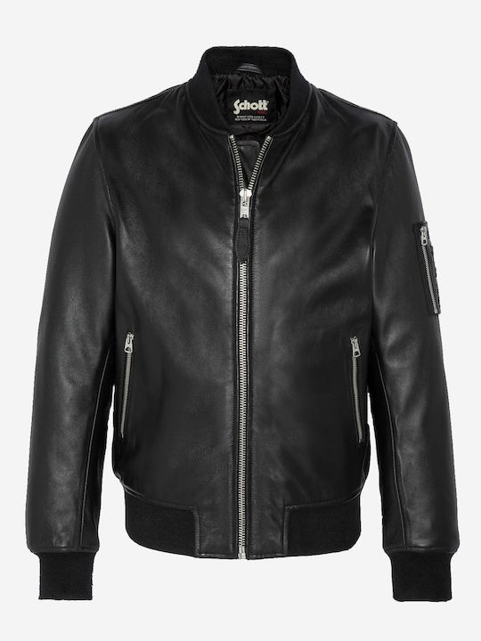 Schott N.y.c Leather Jacket Black Schott N.y.c Leather Jacket Black