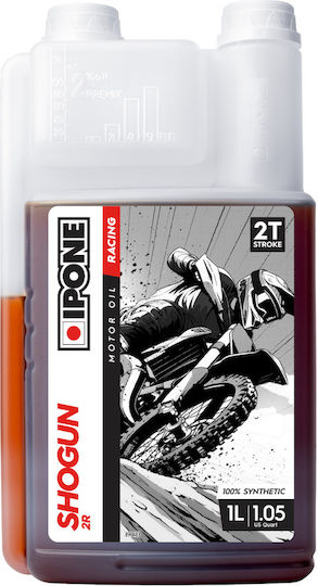 Ipone Shogun 2r Λάδι Μοτοσυκλέτας για Δίχρονους Κινητήρες 1lt