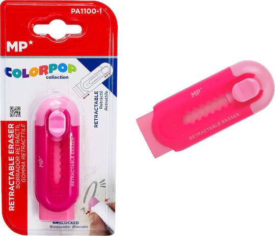 Mp Πτυσσόμενη Γόμα Μολύβι Pa1100-1 Ροζ Pa1100-1