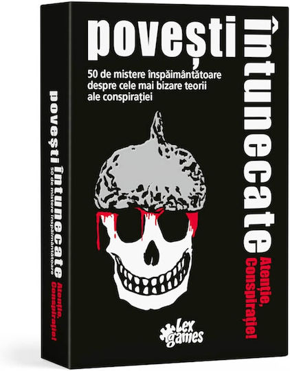 Επιτραπέζιο Παιχνίδι Dark Stories: Warning, Conspiracy! για 2+ Παίκτες 12+ Ετών (RO) Moses