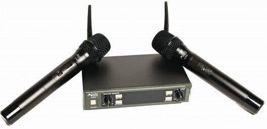 Audio Club X302 Wireless Handheld Microphone Set for Vocals