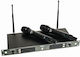 Audio Club X402 Wireless Handheld Microphone Set for Vocals