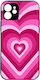 Pink Hearts Iphone 16 Plus