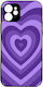 Purple Hearts Design 2 Motorola Moto G05 4g