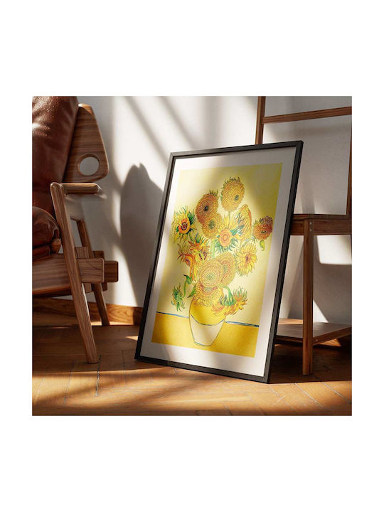 Poster Van Gogh Sunflowers Art116 50cm X 70cm F...