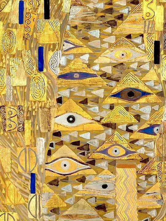 Poster Adele's Dress Details By Gustav Klimt Art154 50cm X 70cm