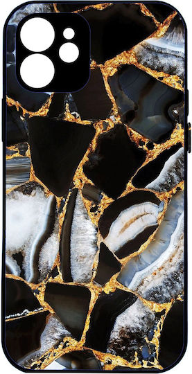 Marblre Black-gold-white Desing 2 Oppo Reno13 F 5g