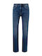 Casby Pantaloni De Blugi Pentru Bărbați Relaxed Straight Fit Albastru