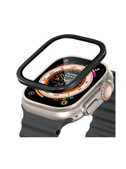 Kunststoff Tragbare Hülle in Schwarzer Farbe für Apple Watch Ultra 1/2/3