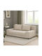 Favorite Three-Seater Sofa Bed Beige 200x81x71cm