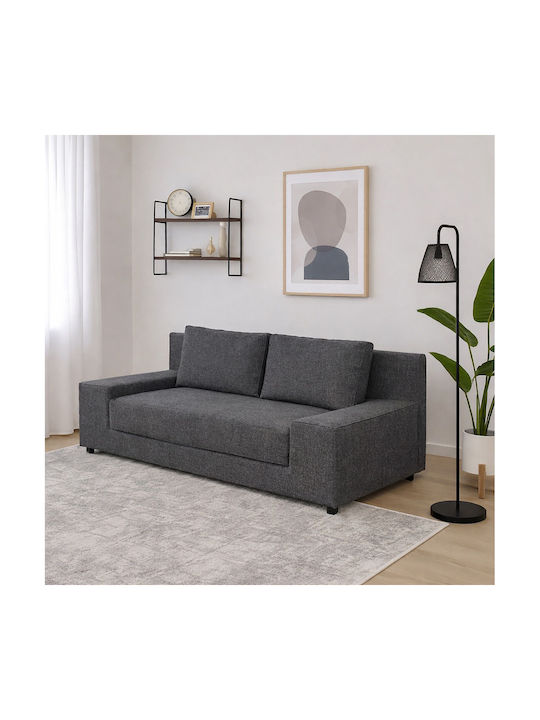 Favorite Three-Seater Sofa Bed Gray 200x81x71cm