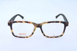 Man Eyeglasses Boss Bo-0262-f-tbb Lens Bridge Temple 54 16 0 Mm