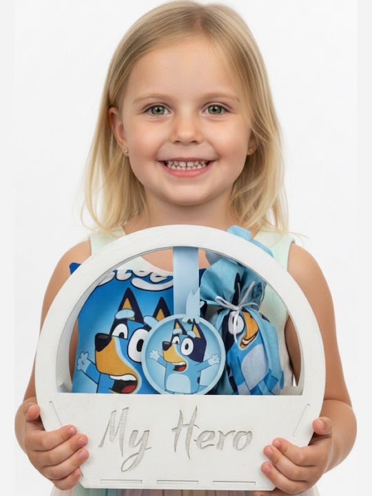 Bluey Osterkerze Runde Bluey Bluey Osterkerze Runde Bluey
