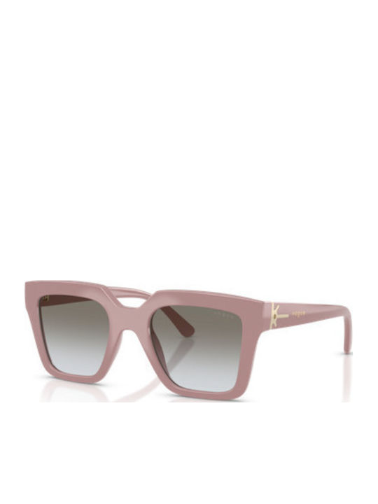 Vogue Unisex Sunglasses With Pink Frame And Gre...