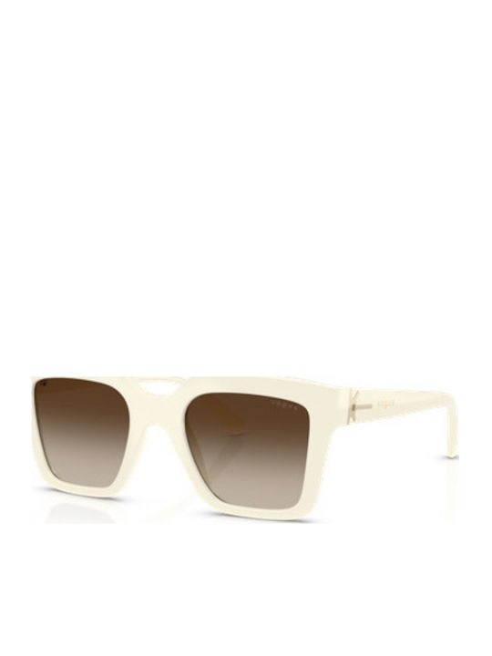 Vogue Ochelari de Soare Unisex cu Ramă Albă și ...