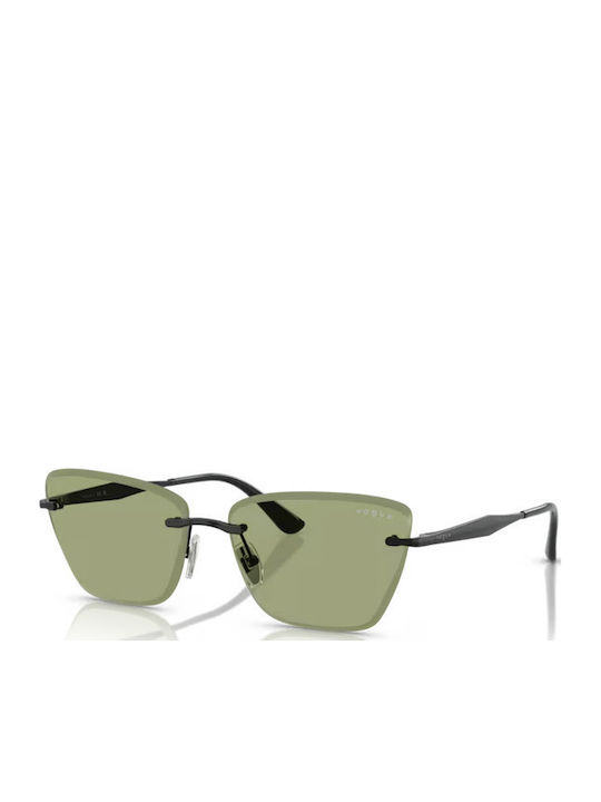 Vogue Ochelari de Soare Unisex cu Ramă Neagră ș...