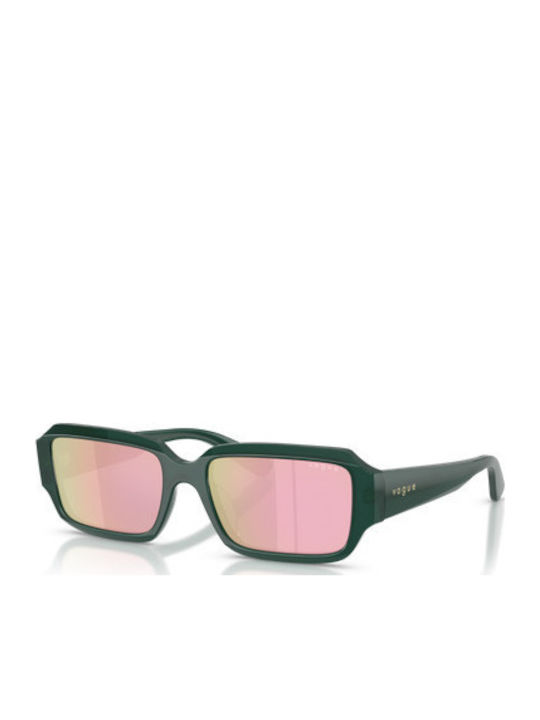 Vogue Unisex Ochelari de Soare cu Ramă Verde și...