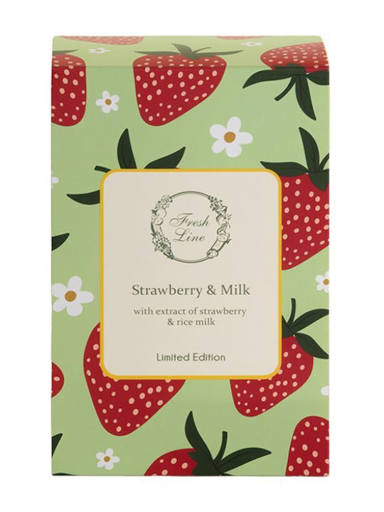 Fresh Line Strawberry & Milk Σετ Περιποίησης για Ενυδάτωση & Καθαρισμό Σώματος Fresh Line Strawberry & Milk Σετ Περιποίησης για Ενυδάτωση & Καθαρισμό Σώματος