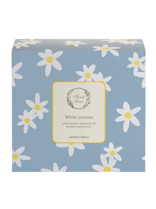 Fresh Line White Jasmine Σετ Περιποίησης για Ενυδάτωση, Καθαρισμό Σώματος & Λάμψη 4τμχ