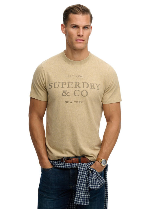 Superdry M D1 T-Shirt Beige