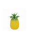 Zaros Decorative Vase Yellow 14x14xH18cm