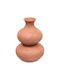 Keramische Vase Terracotta 16x23,5cm
