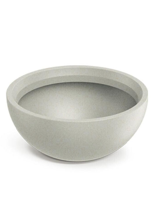 Next Wooden Beige Plant Pot 40x38x16.5cm