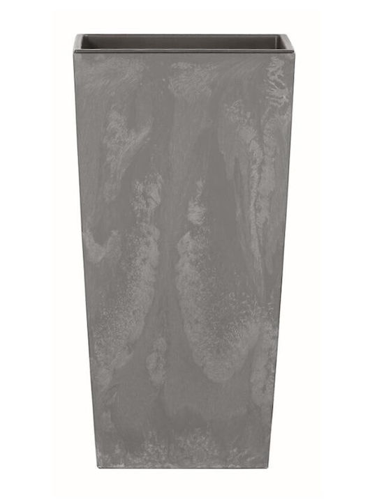 Next Plastic Gray Plant Pot 29.5x29.5x55cm