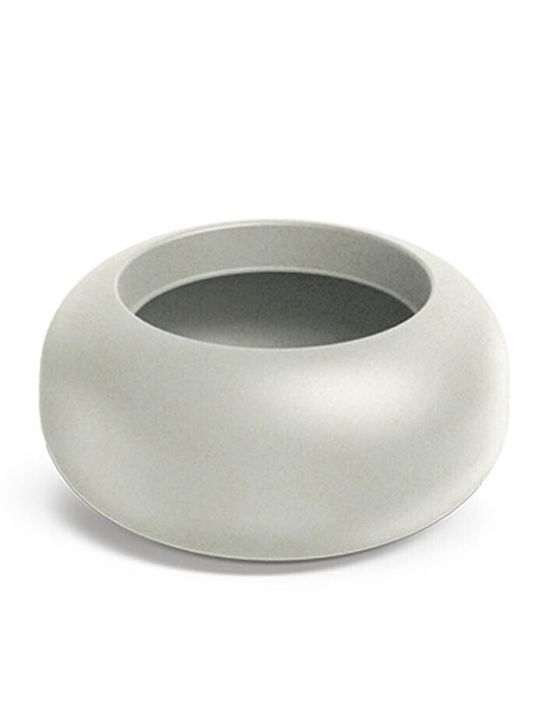 Next Plastic Beige Plant Pot 48x48x22cm