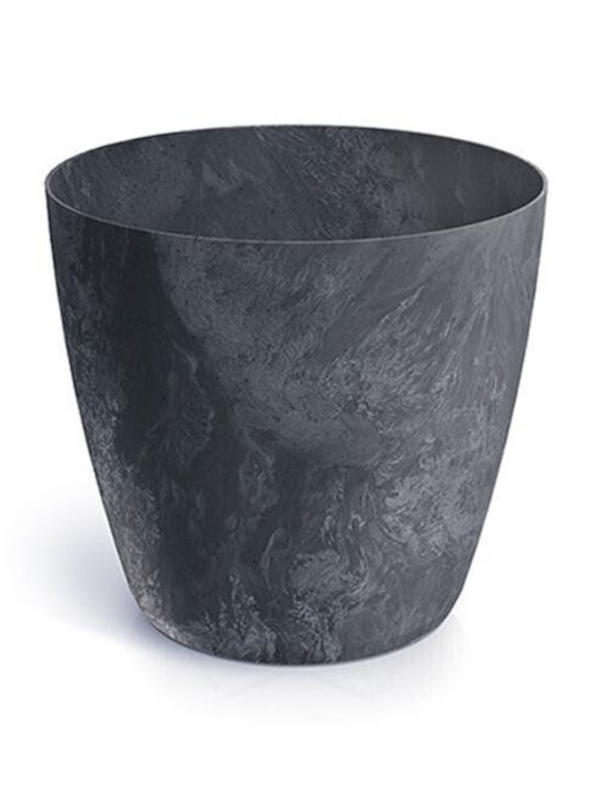 Next Plastic Gray Plant Pot 15.8x15.8x14.5cm