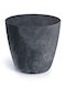 Next Plastic Gray Plant Pot 15.8x15.8x14.5cm