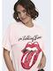 Women's Blouse Cotton Short Sleeve Pale Lilac