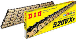 Did Drive Chain Vx 4525516319690 Gold Unfinished 520 Vx3 X 116 Piece Did Drive Chain Vx 4525516319690 Gold Unfinished 520 Vx3 X 116 Piece
