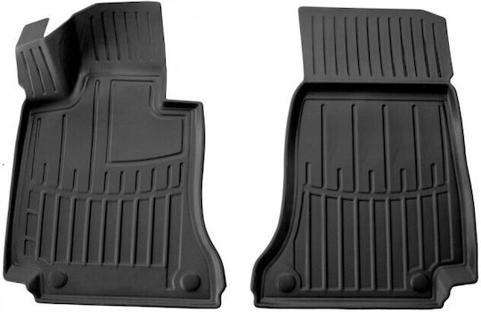 Race Axion Race Axion Car Mats Mercedes Benz C-Class W205 2014-2021 4-Door 5-Door Rubber Raised Sides Protective Fasteners Passenger Cars 2 Pieces 5012132/st
