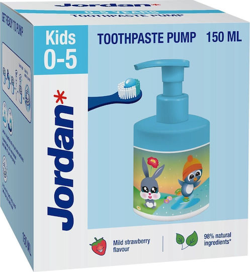 Jordan Junior Children's Toothpaste with Strawberry Flavor 150ml