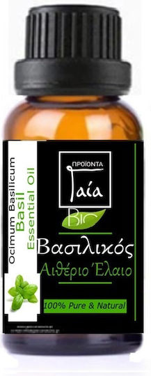 Gaia Products Βιολογικό Αιθέριο Έλαιο Βασιλικός 5ml