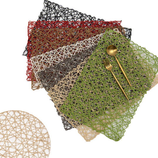 Lalos Stoff Tischsets Beiges 45x30cm