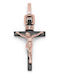 Baraka Cyborg Ceramic Cross 18k Rose Gold Stainless Steel Black PVD 45mm