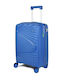 Colorlife Mittlere Blaue Reisetrolley mit 4 Räder