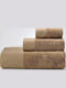 Down Town Home Bath Towels Set 3 pcs Tobacco Weight 600gsm