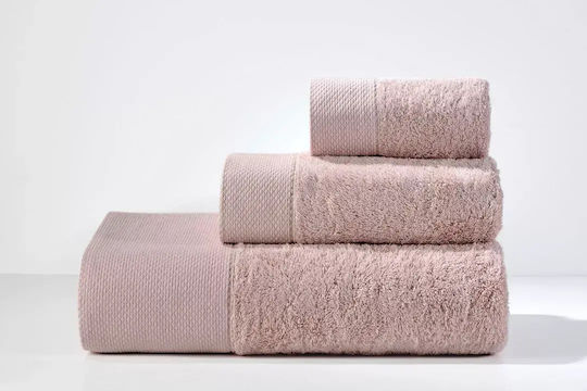 Down Town Home Χεριών Dusty Pink Βάρους 600gr/m²