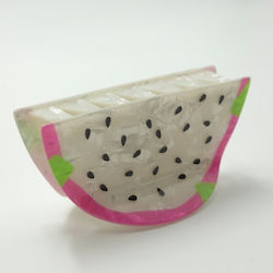 Κλάμερ Μαλλιών Dragon Fruit Λευκό