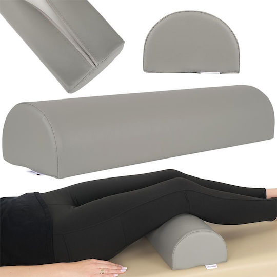 Habys Ημικυλινδρικό Μαξιλάρι 60x18x12cm σε Γκρι χρώμα ALHMMAFY601812GR