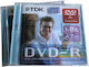 TDK Εγγράψιμο DVD-R 4.7GB Cake Box 1τμχ