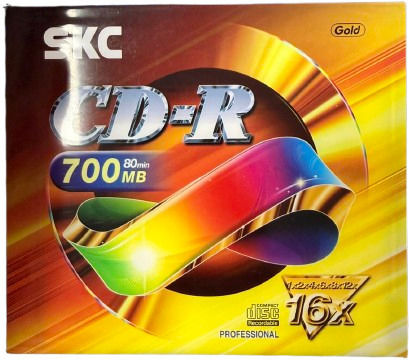 SKC Презаписваем CD-R Кутия За Торта 1 Бр
