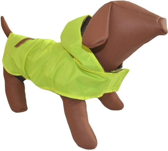Woofmoda Μπουφάν Σκύλου Αδιάβροχο Κίτρινο 4XL με Μήκος Ράχης 55 εκ.