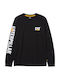 Cat Long Sleeve Trademark Tee Black S 1510034